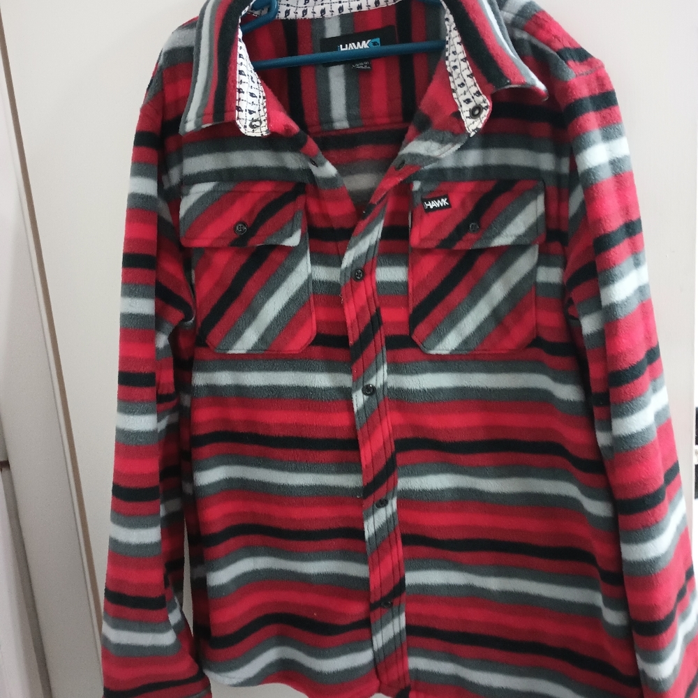Boys Large Tony Hawk Stripped jacket